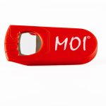 Flesopener tekst MOI (Rood)
