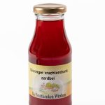 Sap in kleine flakon (0,25 ltr.) diverse vruchtensmaken (Prijs verhoging)