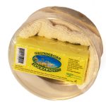 Washandje MOI met zeep in transparant doosje
