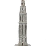 Beeld Martinitoren, grijs ca. 17 hoog in stuksverpakking