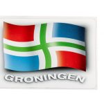 Flexmagneet Groninger vlag