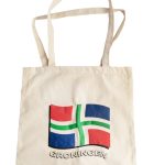 Katoenen draagtas vlag Groningen