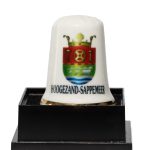 Vh wapen Hoogezand-Sappemeer in doosje